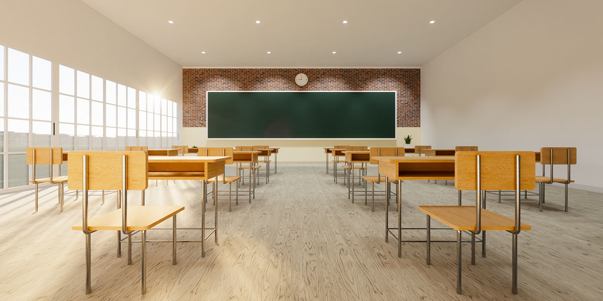 Sala de aula de escola