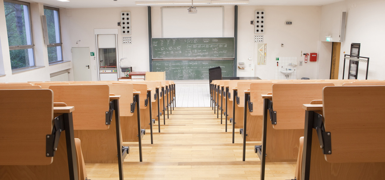 Sala de aula de universidade